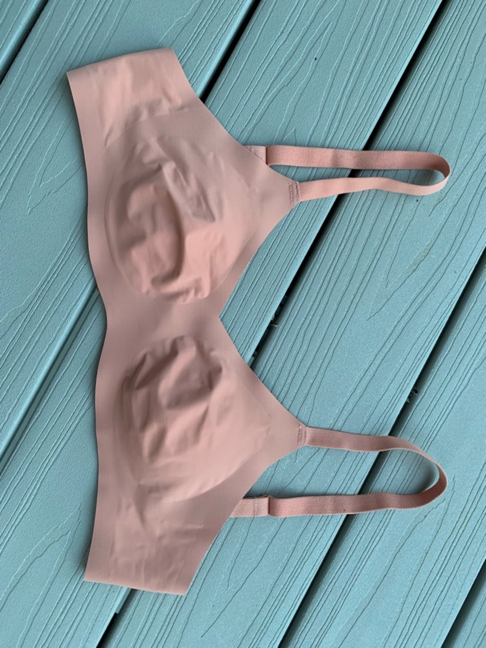 knix Seamless Powder Pink Wireless Bra
